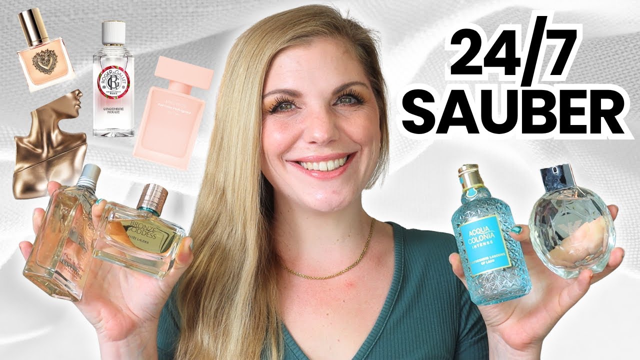 SAUBER, CLEAN & FRISCH DÜFTE - meine Parfüm Tipps