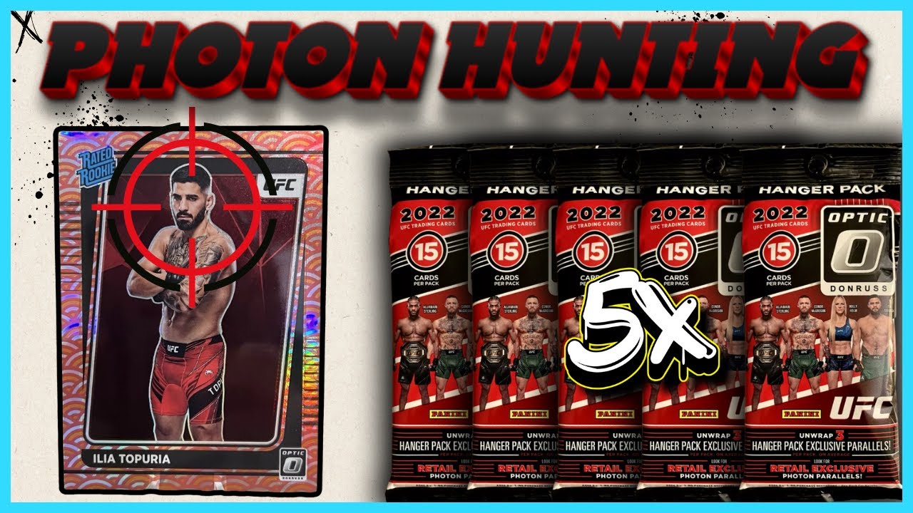 2022 Panini Donruss Optic hangar packs. 5 Packs to Find a PHOTON and a HUGE in-person auto!
