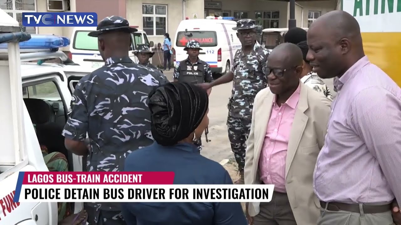 UPDATE: Driver Of Train-Crushed Lagos Staff Bus Detained For Investigation By Police