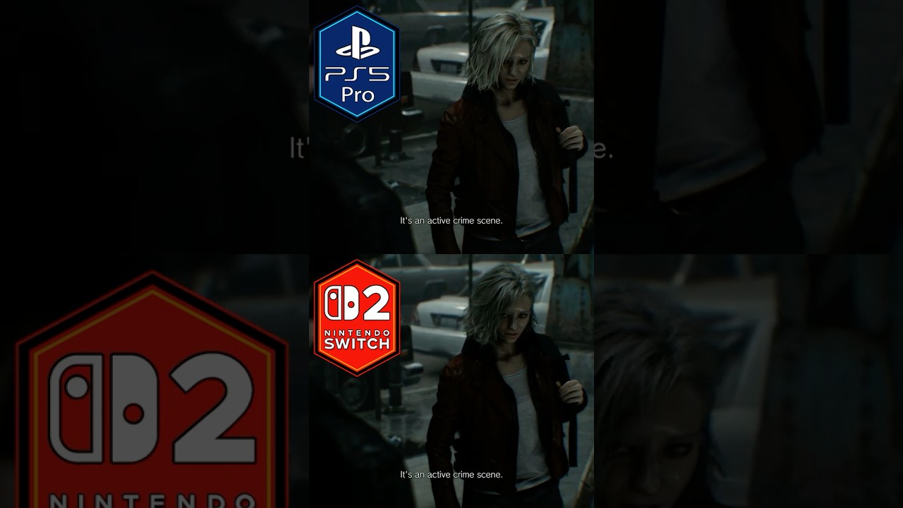 RESIDENT EVIL REQUIEM Nintendo Switch 2 vs PS5 Pro
