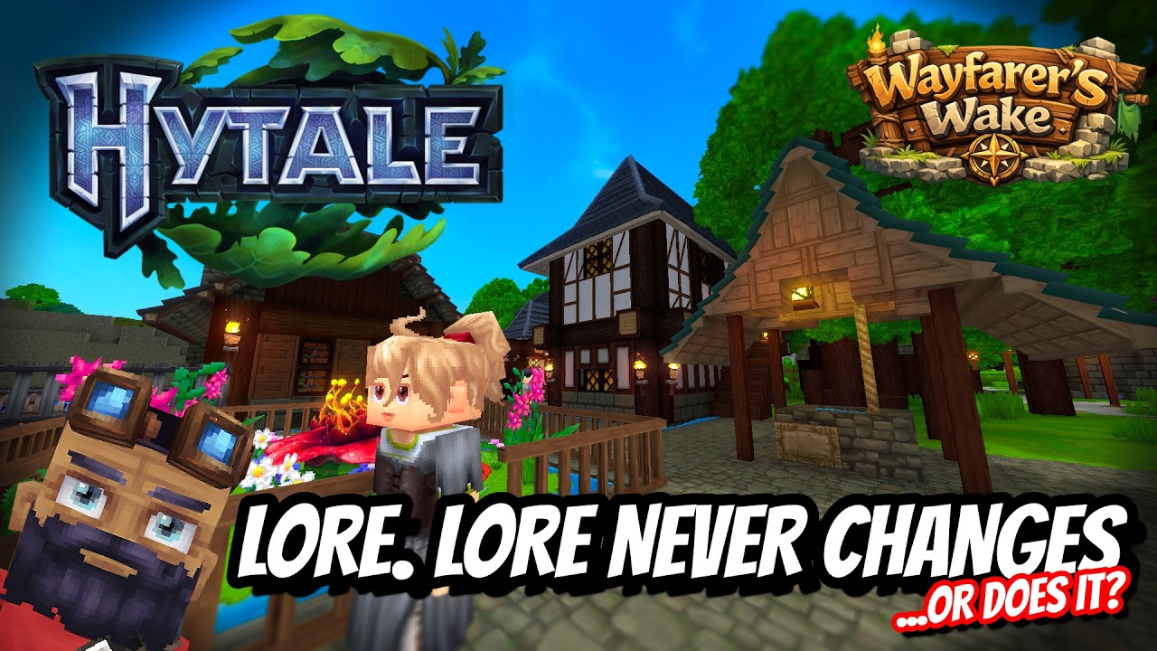 🔴[LIVE] HYTALE  - Lore. Lore never changes... Or does it? :D