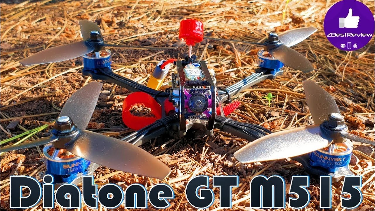 ✔ FPV Квадрокоптер Diatone GT-Marauder 515 - F4, OSD, TBS 800mW!