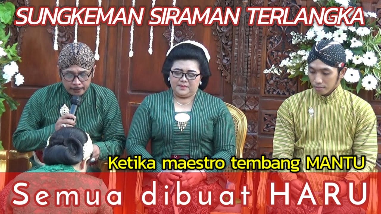 SUNGKEMAN TERLANGKA - Tamu dibuat hanyut dalam suasana haru || Mas Angger Mantu || Trio MC DalGiSut