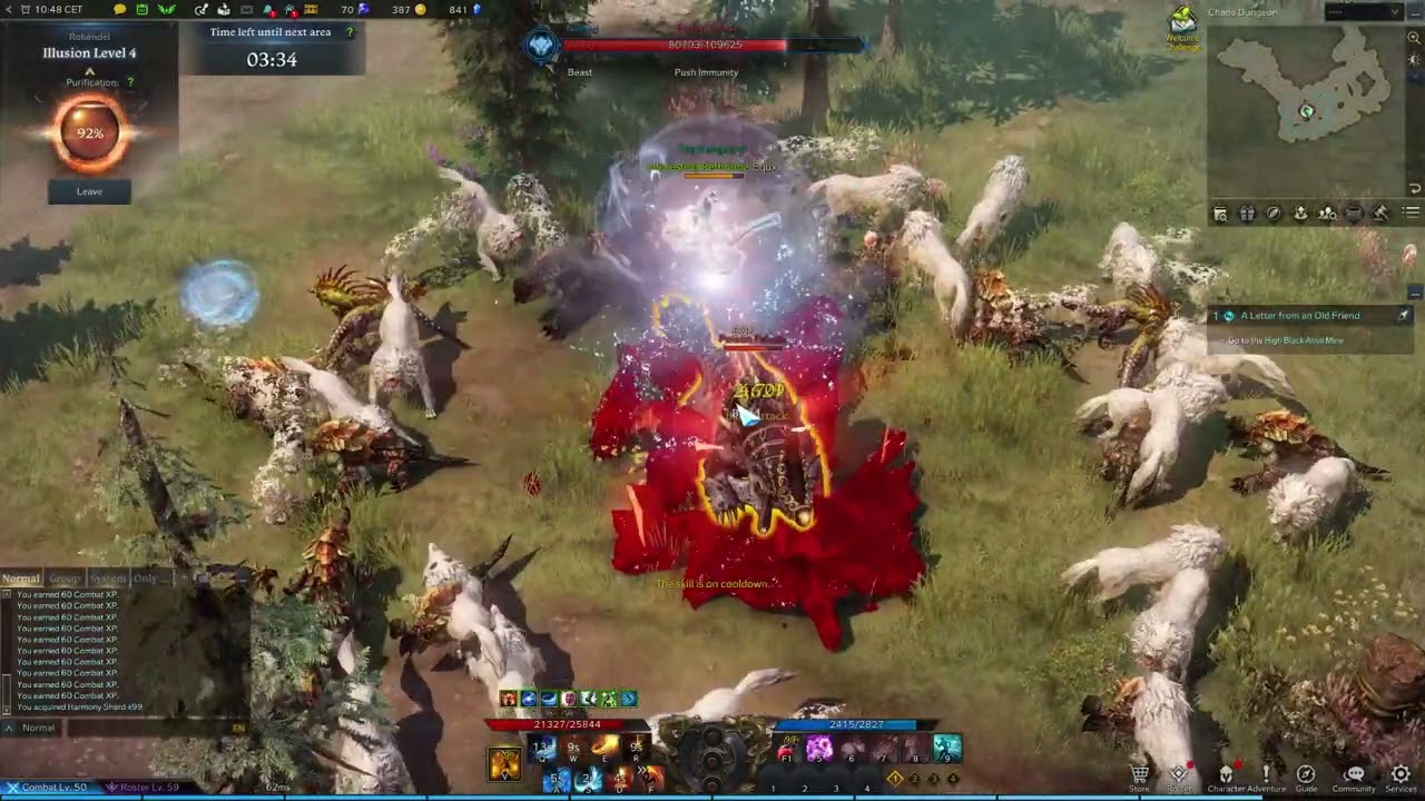 WARDANCER SOLO Chaos Dungeon Gameplay in LOST ARK