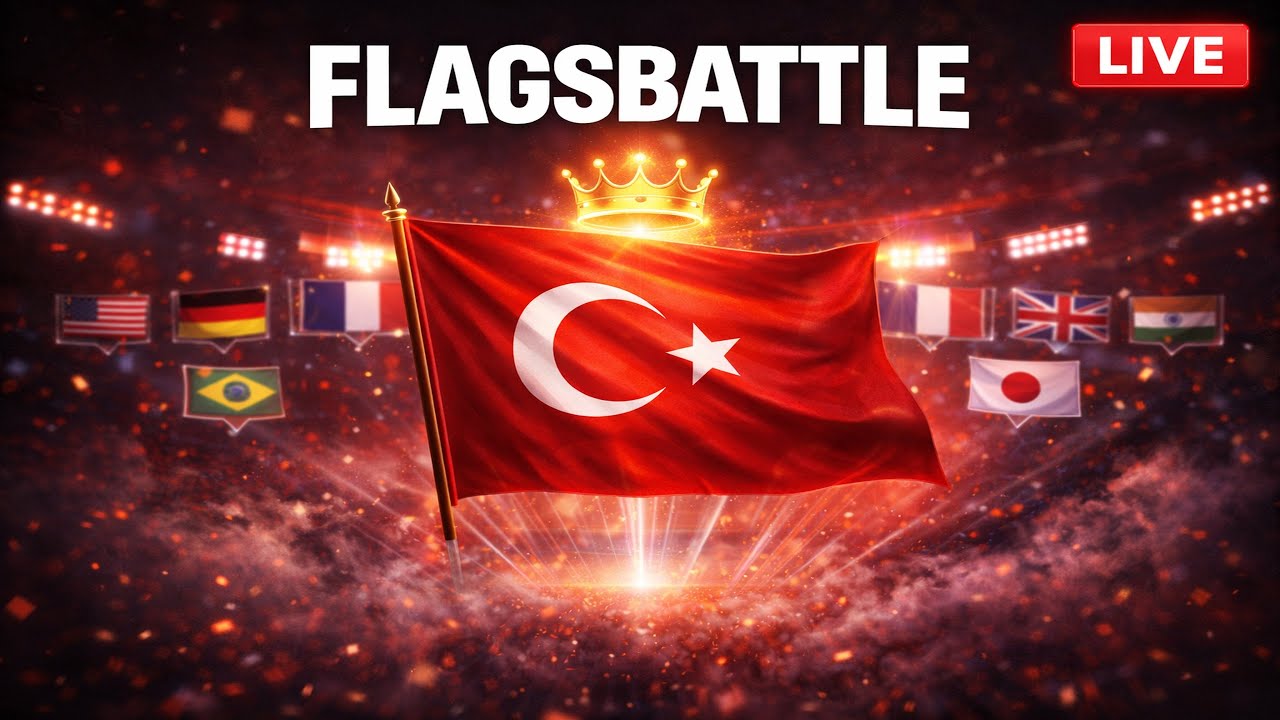 🔴 LIVE: Will Turkey Win Again? 🇹🇷 Live Flags Battle | 27.01.2026 | PART 2