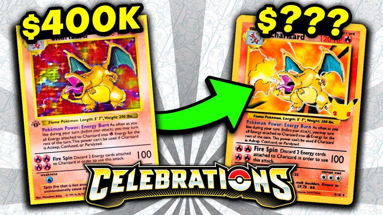 The HISTORY of the POKEMON CELEBRATIONS Card List