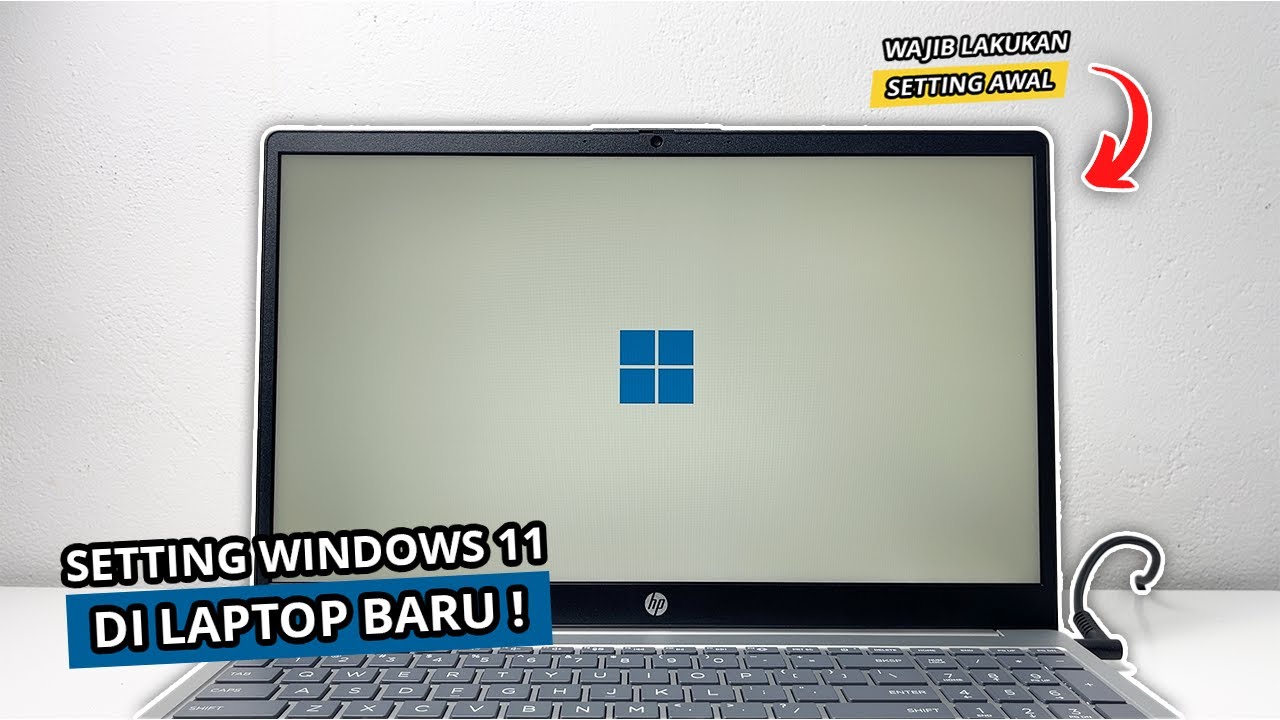 cara mudah setting awal laptop baru | setting awal windows 11 di laptop baru!