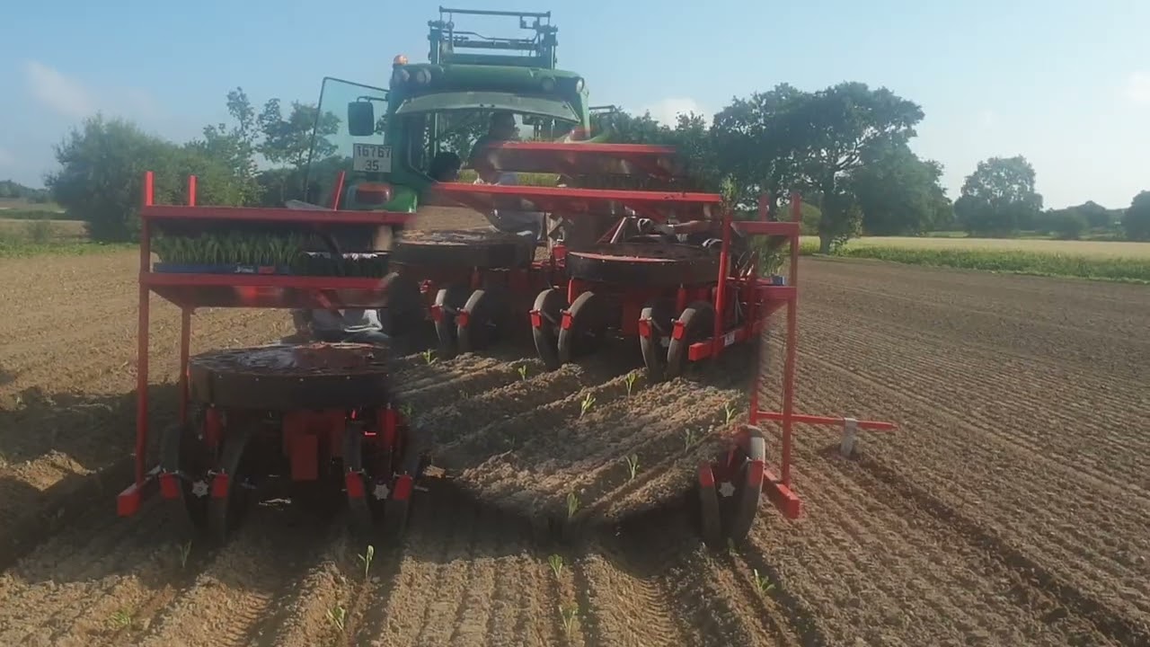 planteuse sam 18 4rangs 2 personnes mini motte nouvelle génération