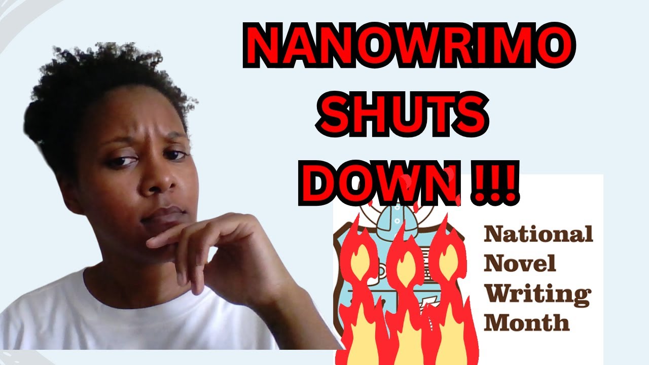 NaNoWriMo IS SHUTTING DOWN ... OFFICIALLY
