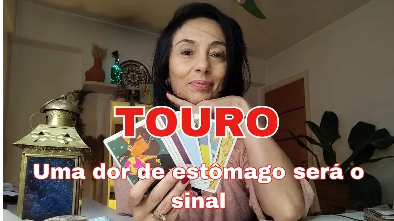 #TOURO ♉ Uma Dor de Estômago Será um Sinal 🔮