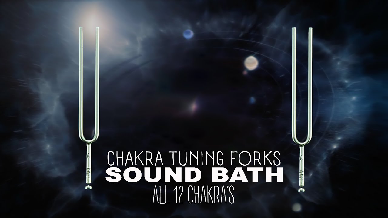Tuning Fork Sound Healing Vibes | All 12 Chakra Frequencies | Sound Bath