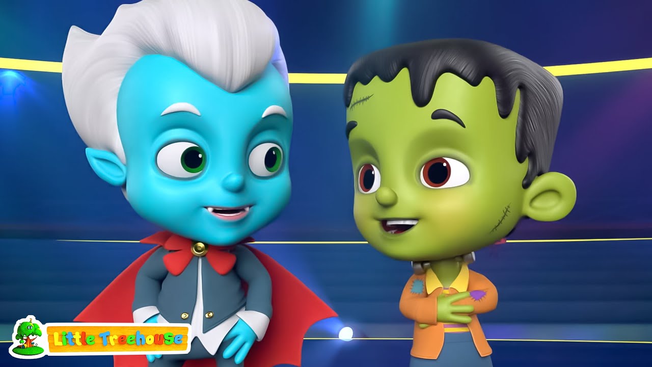Little Treehouse Halloween Glaciale Danse + Plus Effrayants Chansons pour Enfants