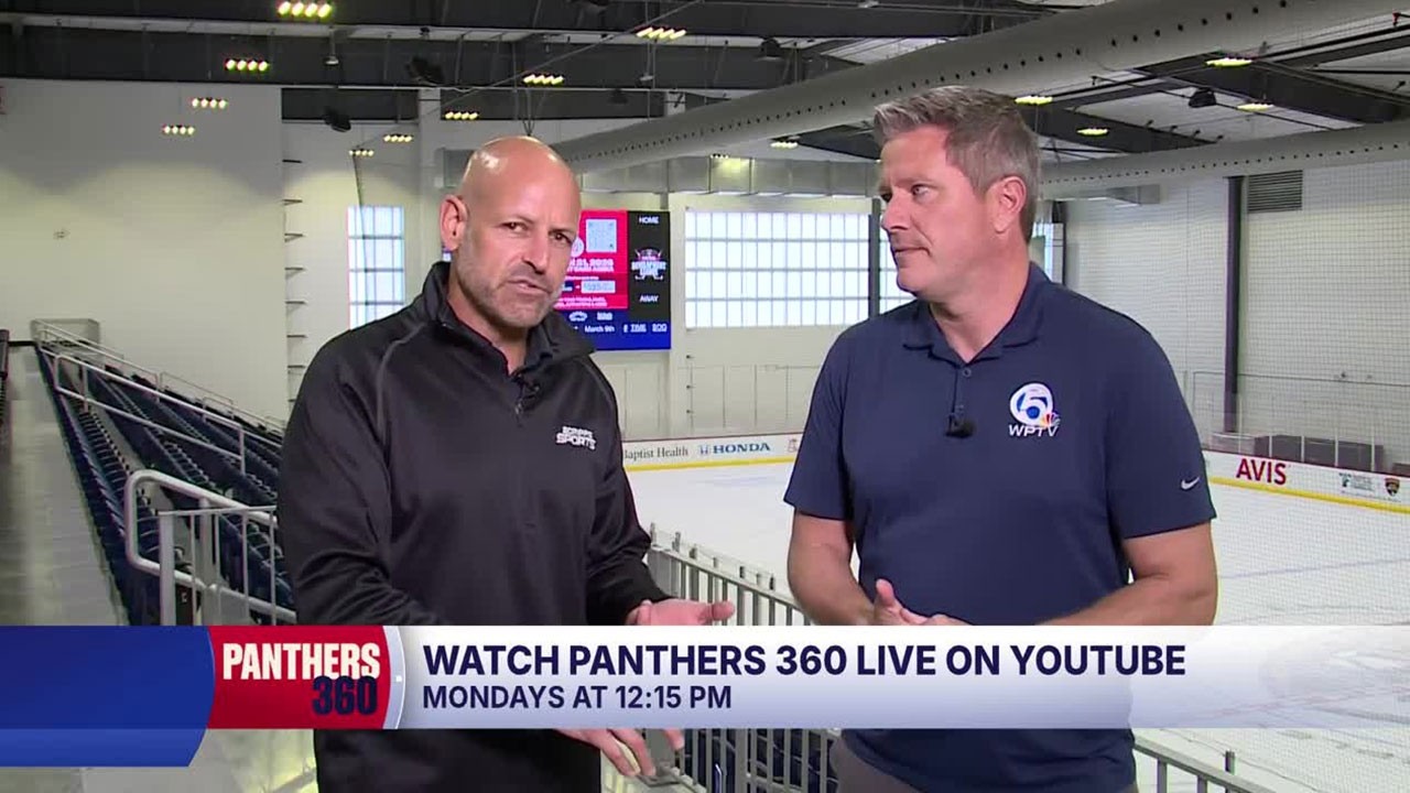 WPTV's Mike Trim and Panthers TV host Steve Goldstein talk Panthers