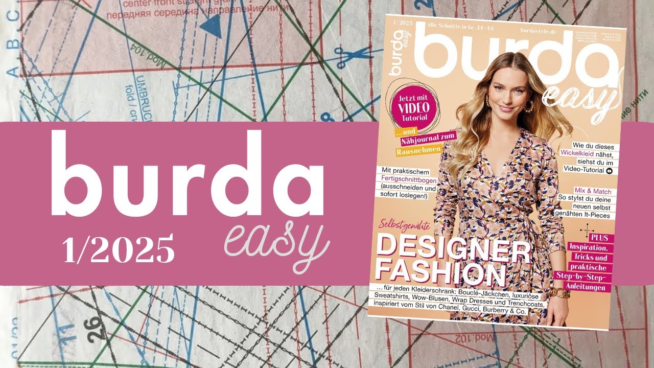🪡Burda Easy 1/25🪡Sewing Magazine Flip Through