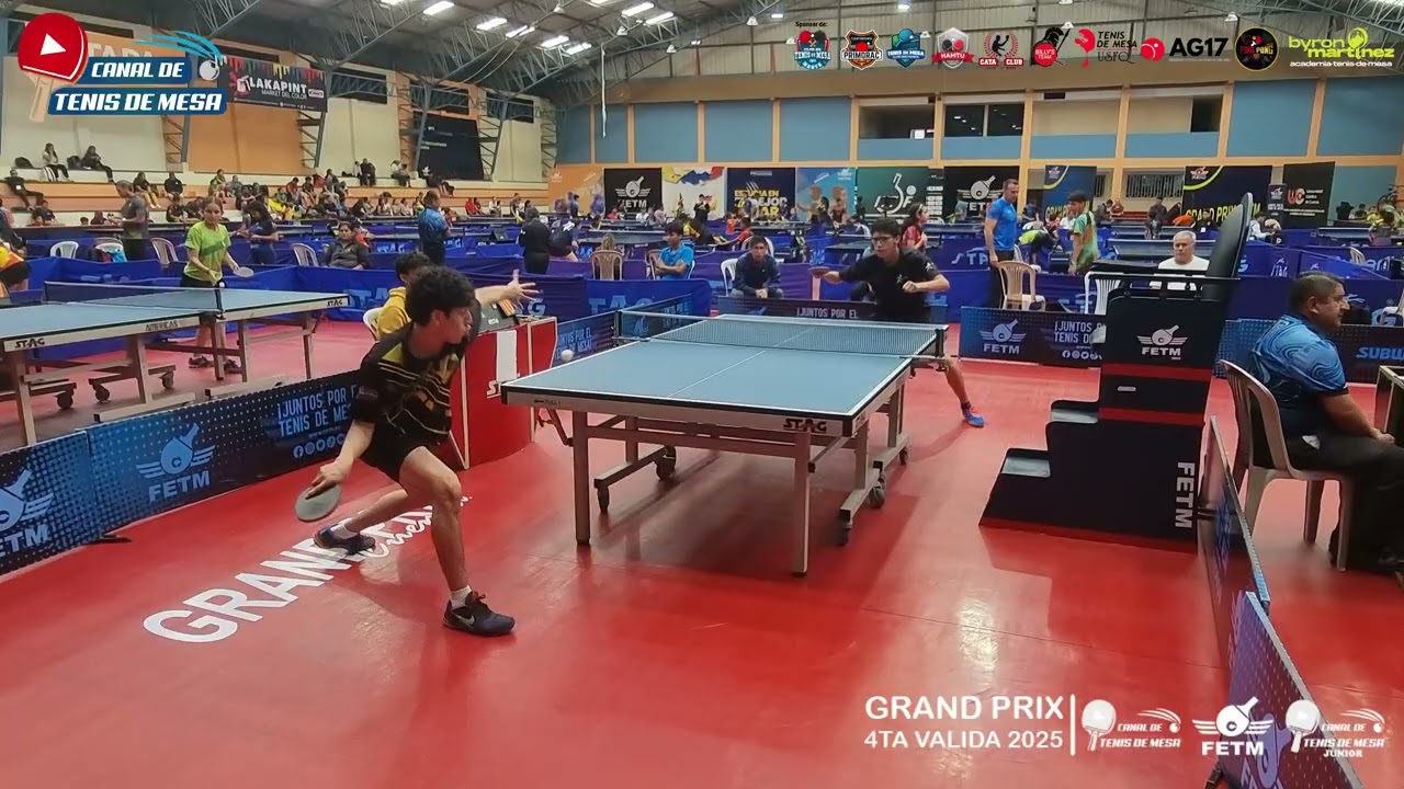 Grand Prix 2025 (4ta Válida) | U19 | Semifinal | Cabrera Alan Vs Bernal Ricardo