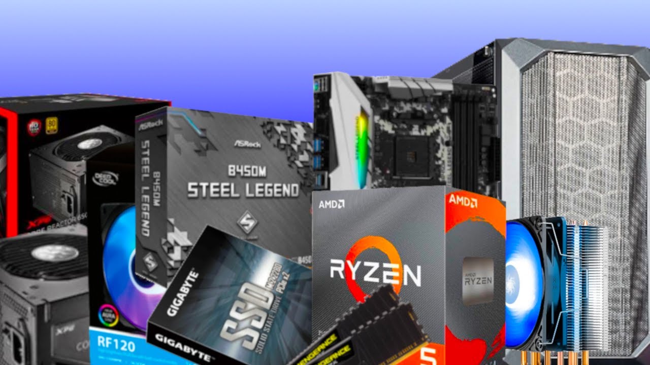 Montando B450M Steel Legend Ryzen 5 3600 Gabinete Galax Nebulosa Core Reactor 650W Gammaxx 400 v2