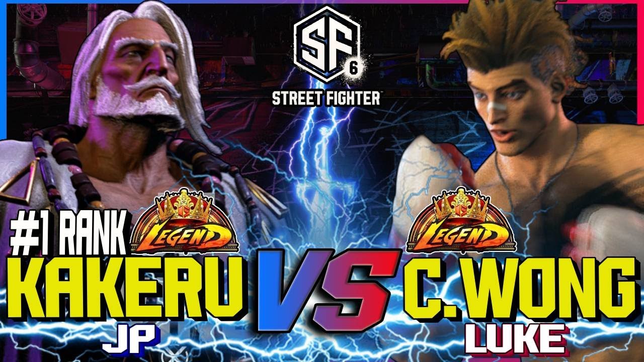 SF6 ▰ KAKERU (1 Ranked JP) vs CHRISWONG (Luke) ▰ Street Fighter 6 High Level Gameplay