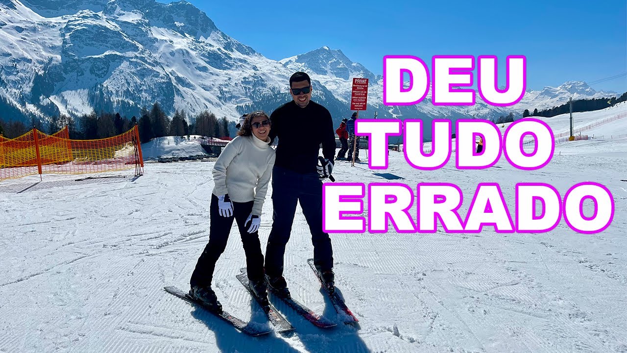 ST MORITZ - ESQUIANDO PELA PRIMEIRA VEZ | SWISS SKI SCHOOL