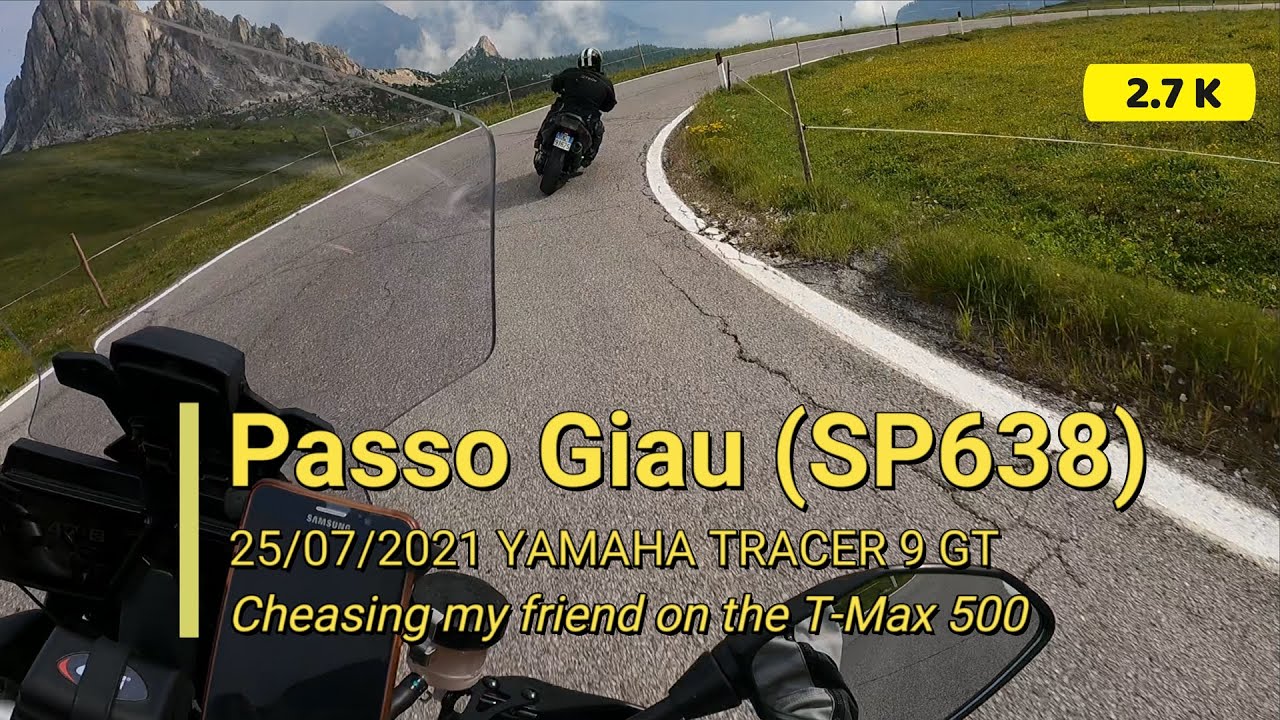 Passo Giau (SP638) - YAMAHA TRACER 9 GT