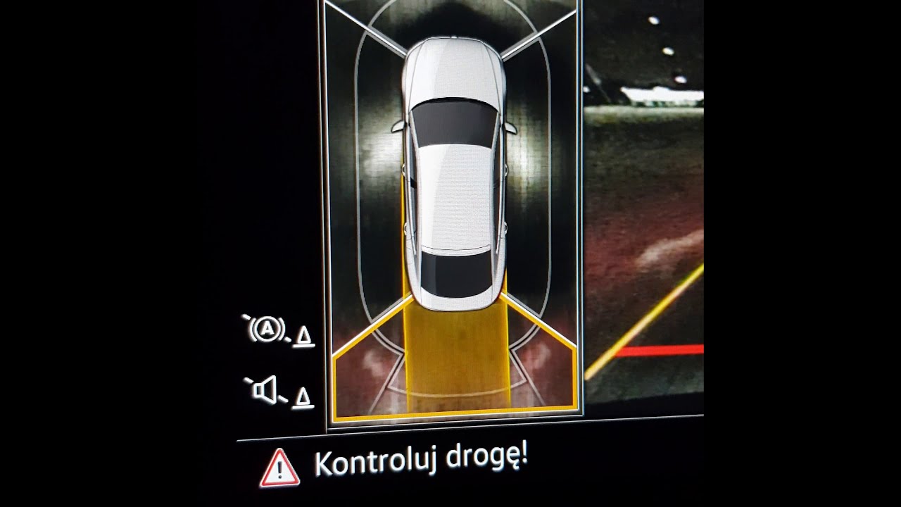 VW Arteon Światło powitalne podczas parkowania Welcome lights while maneuvering part1