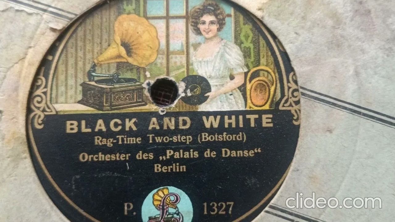 Black and white - orchester des „Palais de Dance“ Berlin 1912