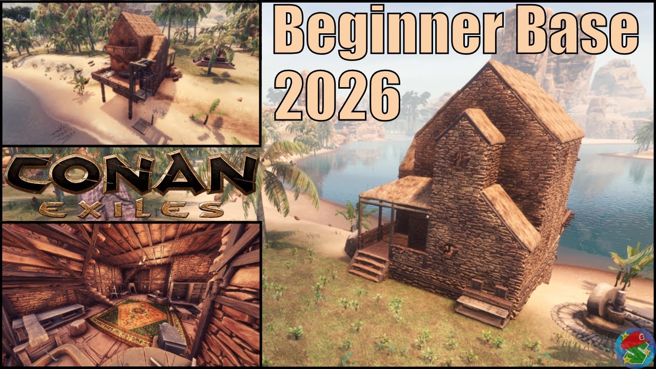 Полное руководство по строительству базы для начинающих в Conan Exiles