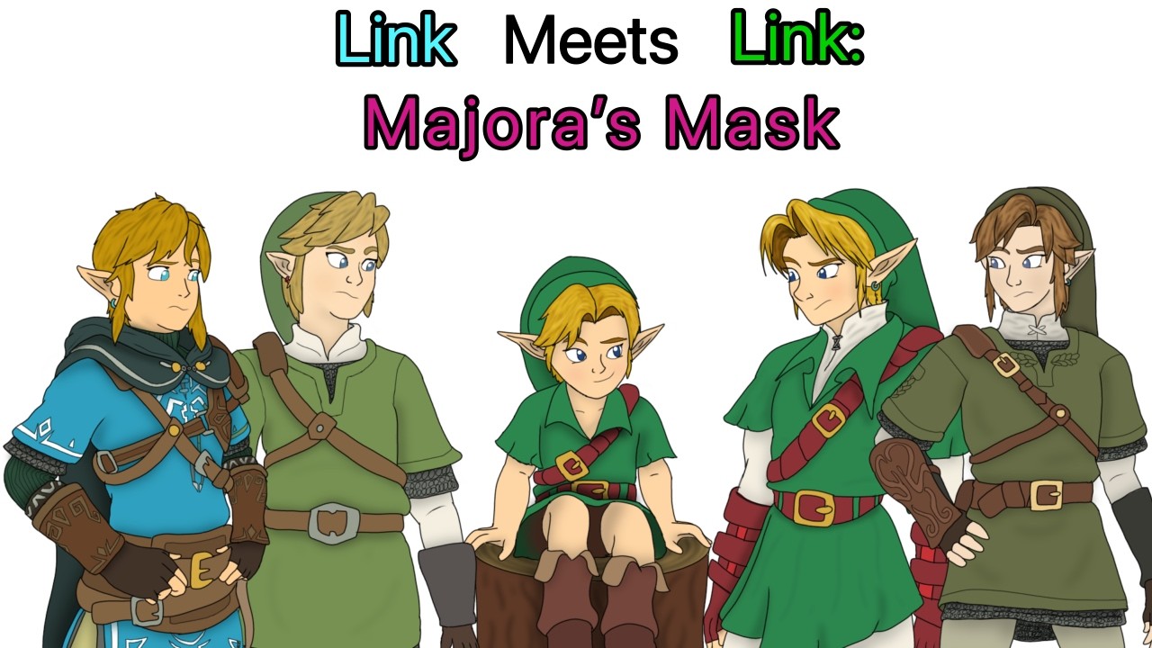 Link Meets Link: Majora's Mask (Animatic)