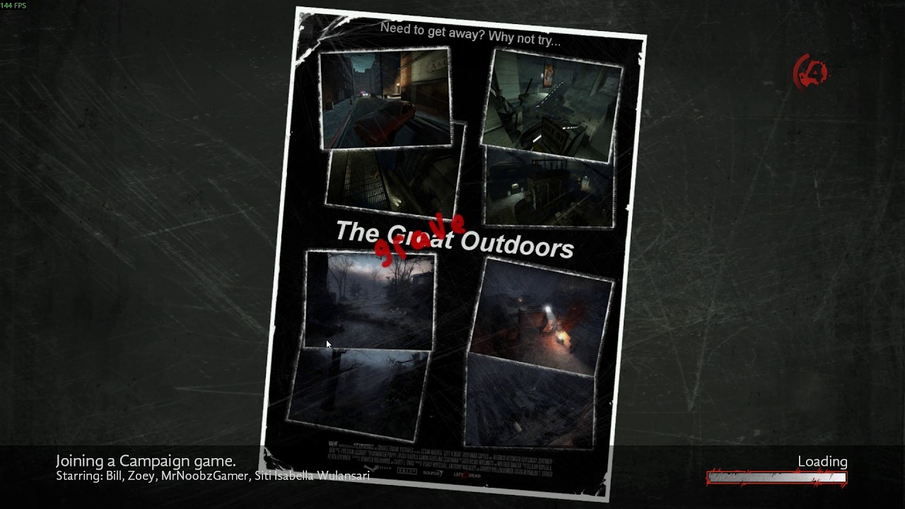 L4D2 Custom Campaign - The Grave Outdoors (w/@MrNoobzGamer)