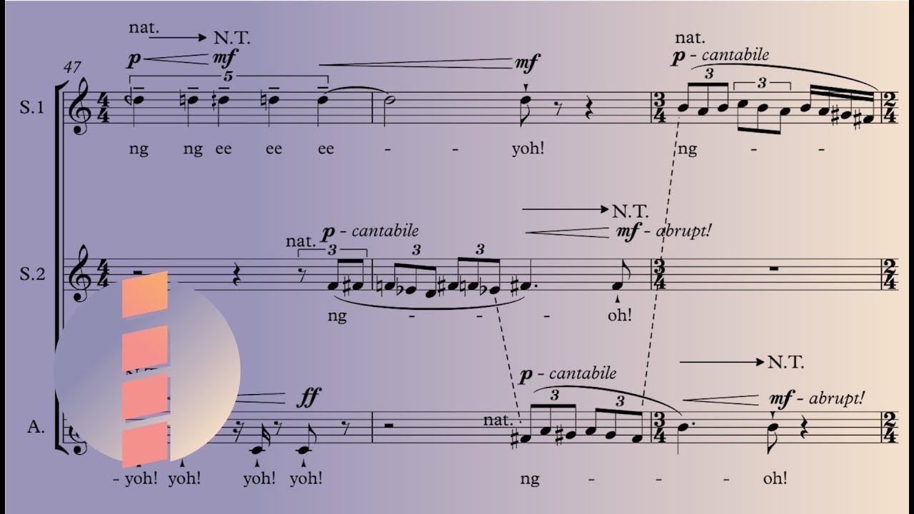 Alex Ho &mdash; ...chinese whispers... [w/ score]