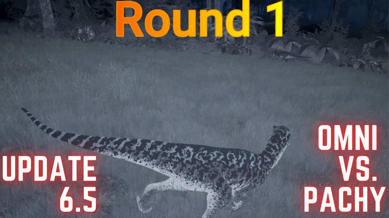 UPDATE 6.5 Combat Testing! Omni Vs. Pachy! | The Isle Evrima Stress Test
