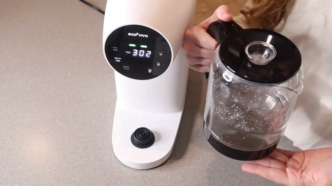 Ecoviva Portable RO Water Filter Purifier Review: Countertop Reverse Osmosis Water Filtration System