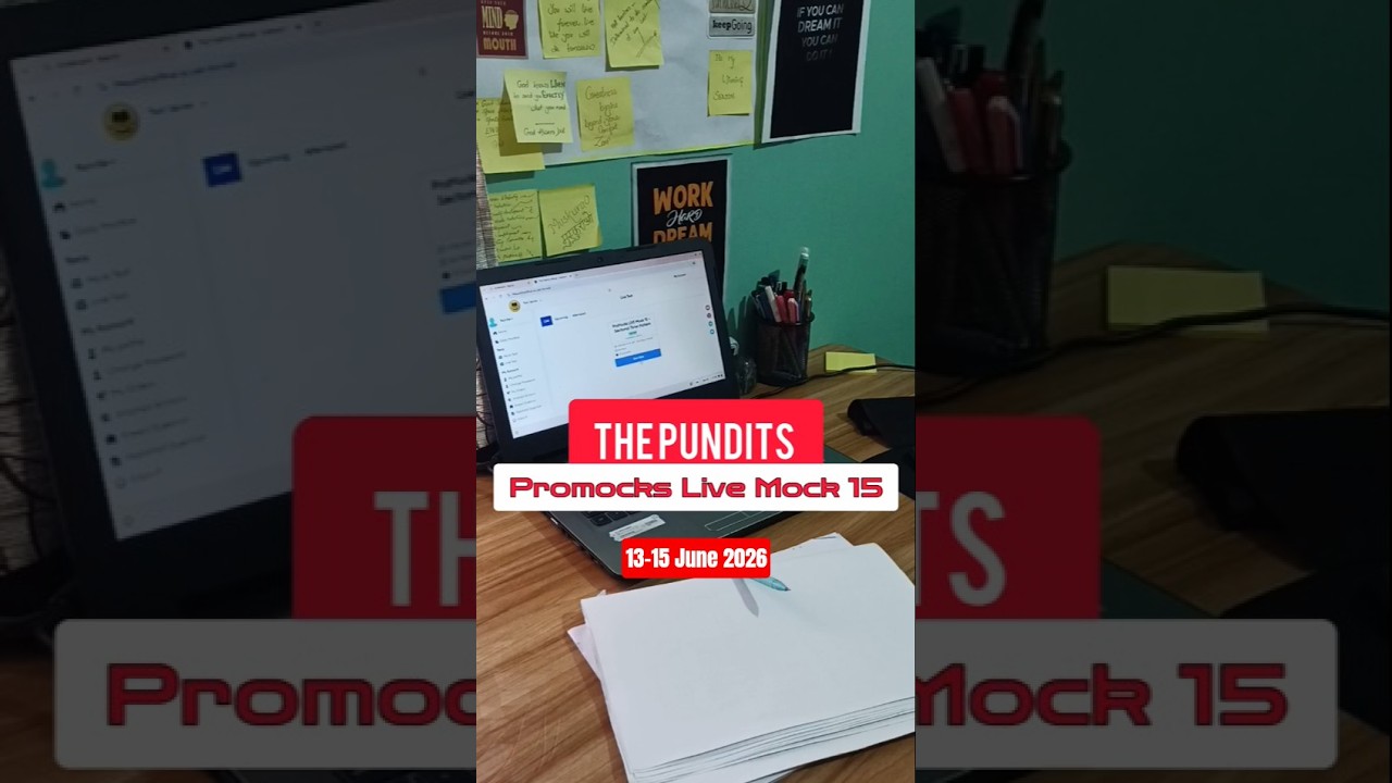 The Pundits SSC CGL live Mock Test 15 | Sectional Timing | #ssccgl #ssccgl2026  #thepundits #ssc