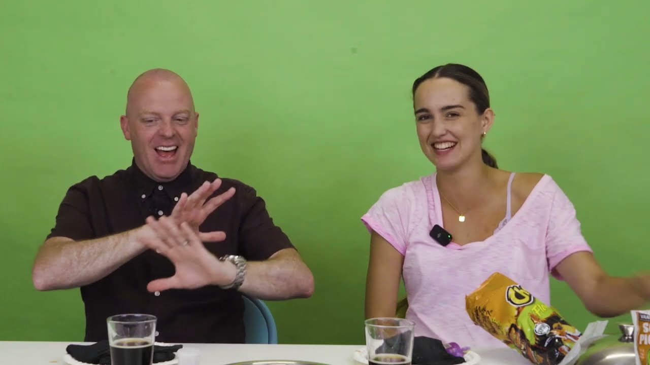 Trying GROSS Viral Food With My Producer