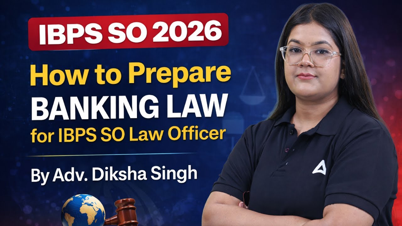 IBPS SO Law Officer 2026 | How to Prepare Banking Law? | Complete Strategy By Diksha Ma'am