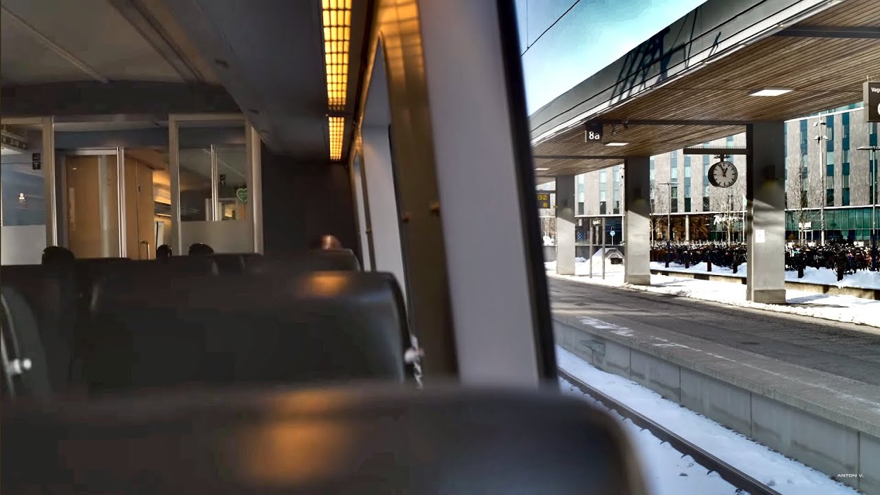 Sweden, train ride from Uppsala to Sala + walk