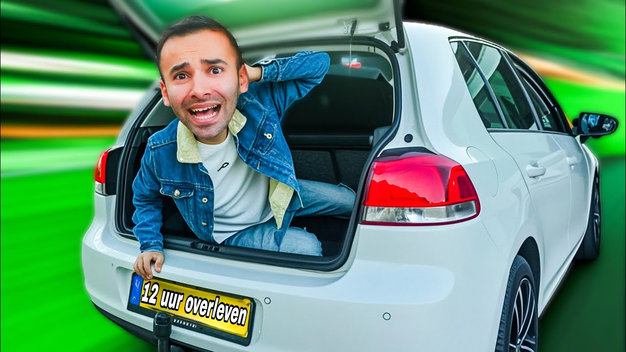 12 uur Overleven in de Auto🚘