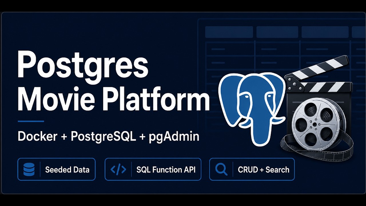 Postgres Movie Platform