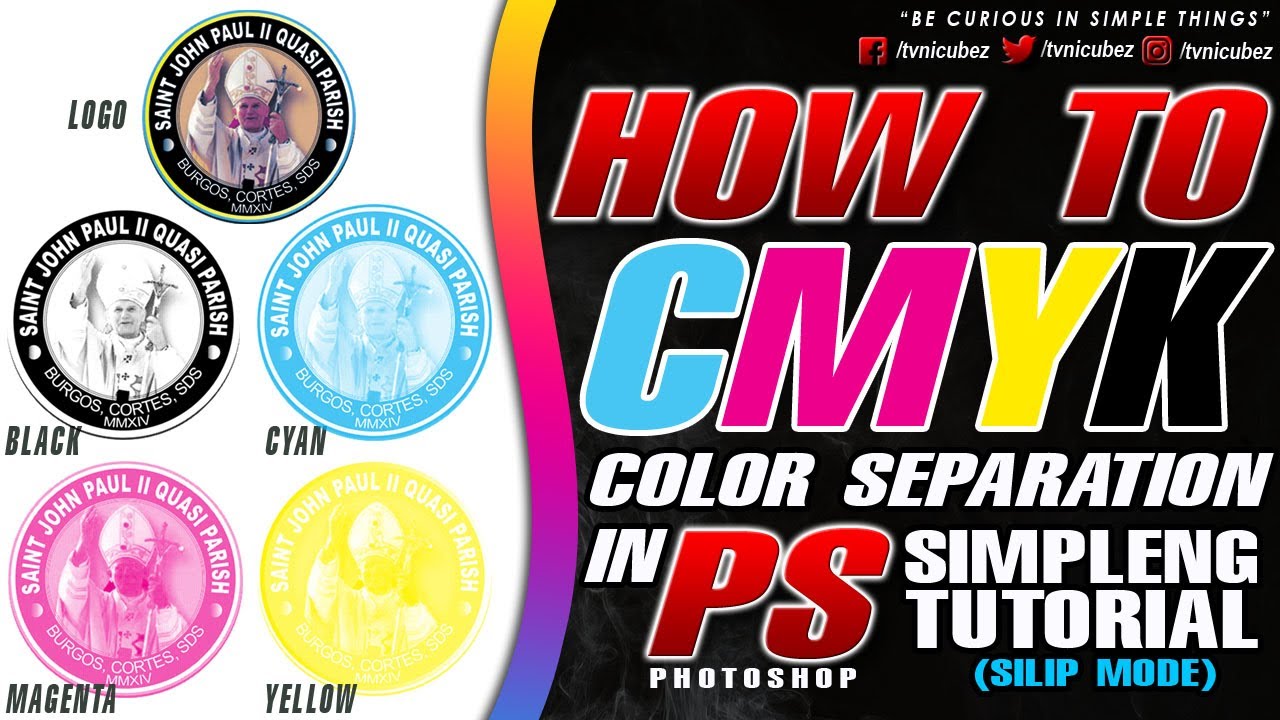 HOW TO COLOR SEPARATION PROCESS in PHOTOSHOP for SCREEN PRINTING (SILIP MODE) | Tutorial 07