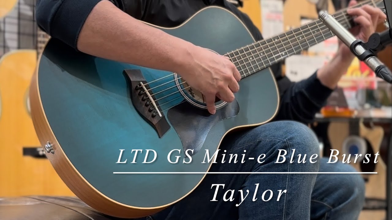 Taylor LTD GS Mini-e Blue Burst 【限定モデル】