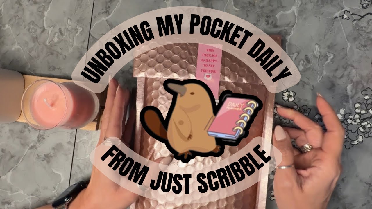 Распаковка Pocket Daily от Just Scribble | Да, это КАРМАННЫЙ | Листаем страницы | Очень впечатлен |