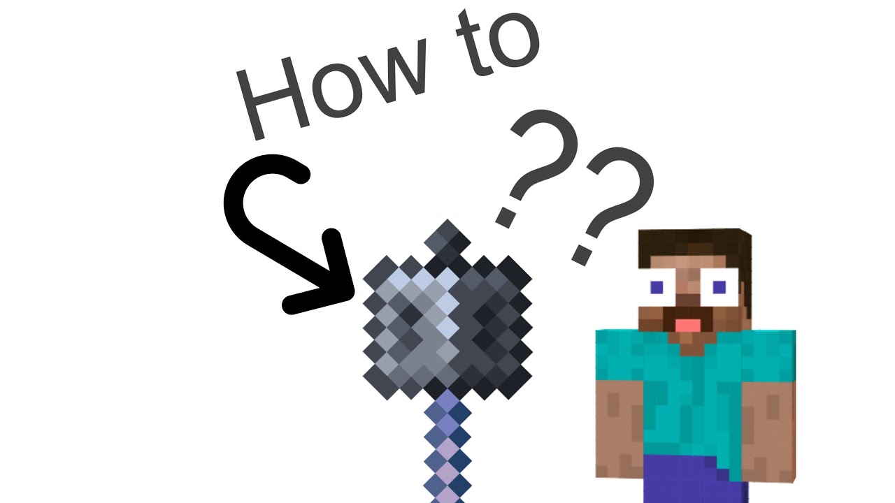 HOW TO ** MACE** IN MINECRAFT (Bedrock/java)
