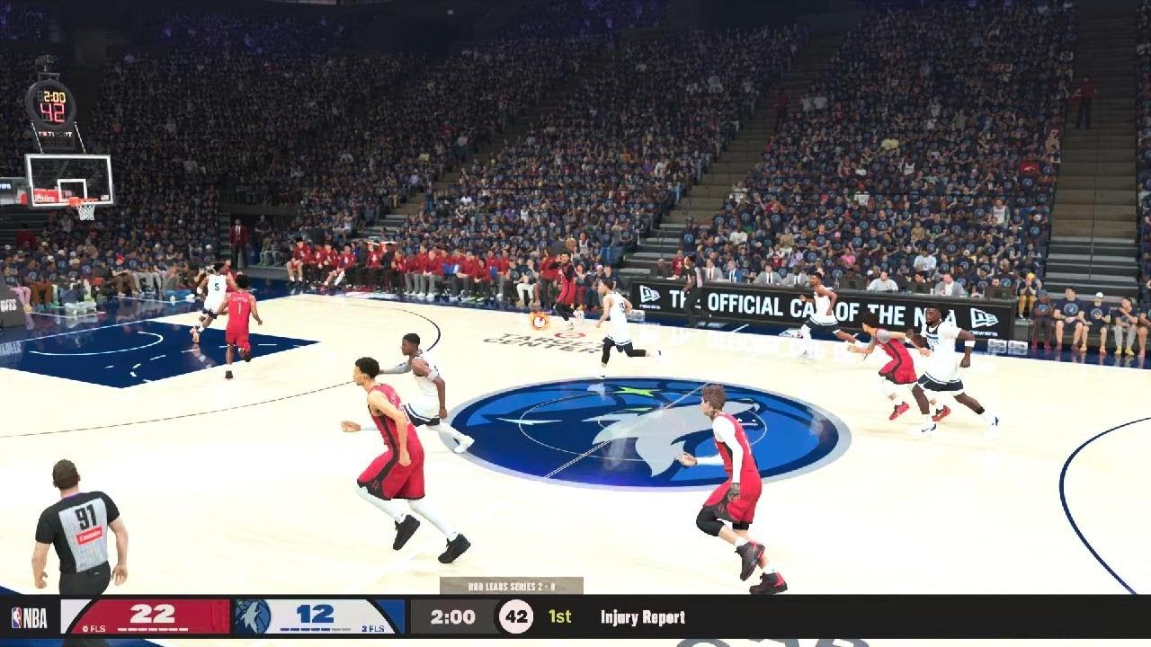 NBA 2K26 MYNBA Rockets Vs Wolves Round 3 Game 3