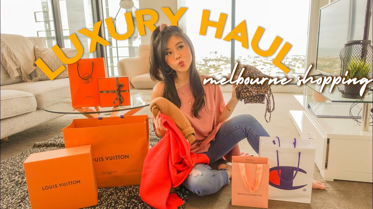 Hasil SHOPPING di Melbourne! Hermes, Louis Vuitton, Champion, Baju Brand Australi