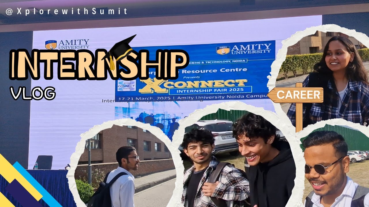 Amity University Internship Fair 2025 | Best Career Opportunities for&nbsp;Students!&nbsp;🚀