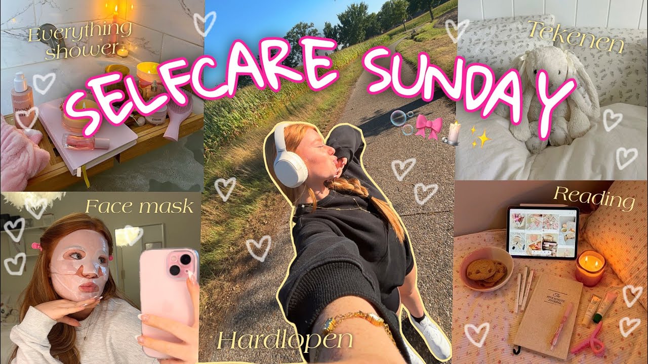 DE ULTIEME SELFCARE DAG 🩷✨ face mask, lezen & cozy vibes