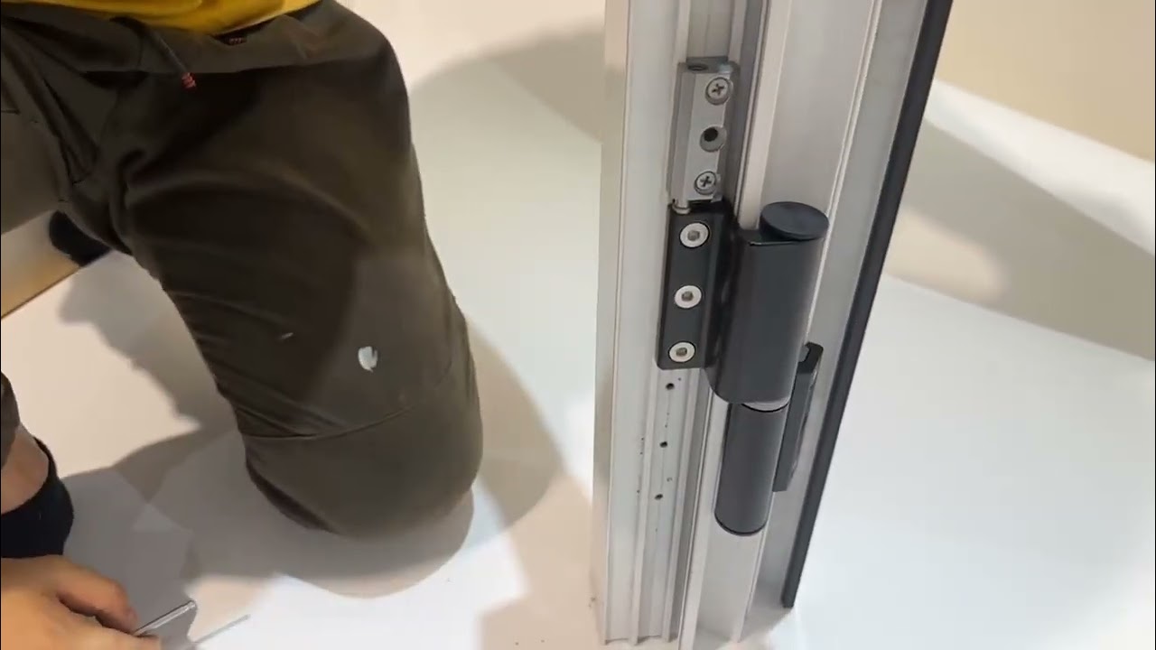 How to Adjust your Aluminum Hinge Doors
