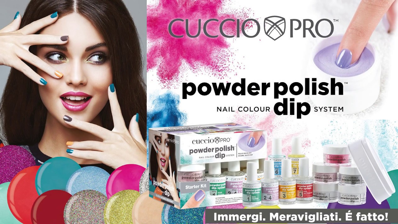 Cuccio Pro Dipping Powder Application Natural Nail - Italian