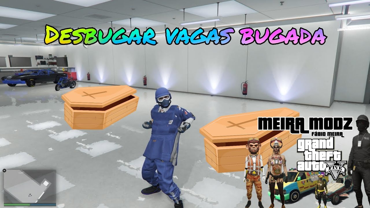 Como desbugar vagas de garagem bugadas no GTA ps4/ps5 e Xbox super fácil #gtaonline