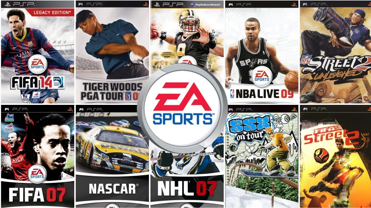 TOP 30 BEST EA SPORTS GAMES FOR PSP[PLAYSTATION PORTABLE]