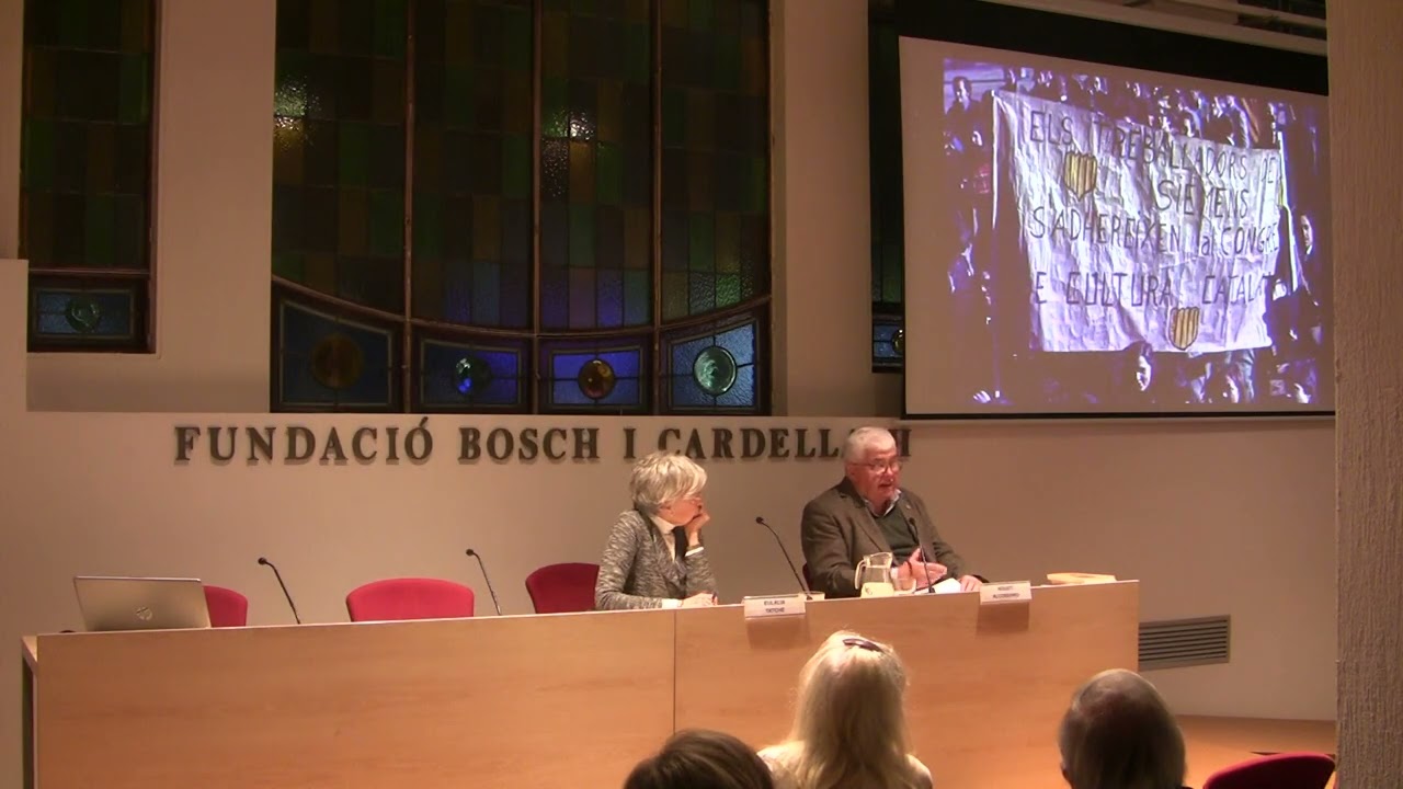 Commemoració del Congrés de Cultura Catalana (1975-1977) A càrrec d’Agustí Alcoberro Pericay